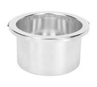 Asixxsix Olla de Repuesto para Calentador de Cera de 100mm, Olla Interior de Aleación de Aluminio Fácil de Limpiar para Máquina Removedora de Cabello, Uso en Salón