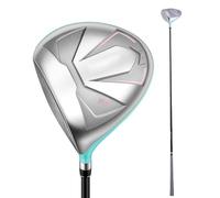 Asixxsix Palo de Golf de Madera, Calle de Golf de Aleación de Aluminio y Carbono, Centro de Gravedad bajo, Palo Individual de Larga Distancia, 10,5/12,5, 45,55 Pulgadas (Mujer Mano Izquierda)