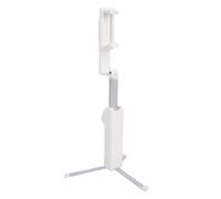 Asixxsix Palo Selfie, Trípode Extensible para Teléfono de 26,77 Pulgadas, Rotación de Doble Eje con Control Remoto Inalámbrico para Vlogging de Viajes y Grabación de Vídeo (White)