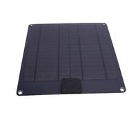 Asixxsix Panel Solar de 30 W, Cargador y Mantenedor de BateríA Solar Monocristalina con Controlador de Carga PWM de 10 A y Soporte de Montaje Ajustable para Sistemas Aislados de