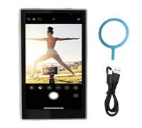 Asixxsix Pantalla Selfie de Vlog Magnético, Pantalla de 3.97 Pulgadas 480 X 800px Bluetooth Control Remoto Teléfono Pantalla de Monitor de Cámara Trasera para Tiktok en Vivo, 3 Niveles
