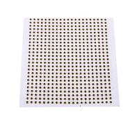 Asixxsix Paquete de 500 Ojos de Señuelo de Pesca Protección Dura Agua Salada Cebo de Agua Dulce Artesanías 3/4/5mm (3mm)