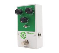 Asixxsix Pedal Bass Fuzz, Pedal de Guitarra True Bypass con Distorsión Estilo Big Muff con Perillas de Volumen de Tono Sostenido e Interruptor de Mezcla Seca para bajo Eléctrico, el Mejor