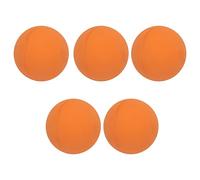 Asixxsix Pelotas Hinchables, Pelotas de Goma para Aliviar el Estrés de 6 Cm, de Ejercicio para Manos con Juego de 5 Piezas para Piscinas, Playas, Niños y Adultos, Multiusos (Orange)