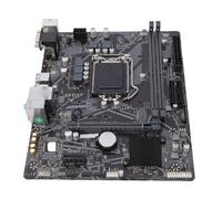 Asixxsix Placa Base H410M S2 M ATX, Doble Canal DDR4 2933MHz, 64GB de RAM, 2 Ranuras DIMM, PCIe 3.0 x16, Ranuras x1, Placa Base para procesadores Pentium Gold Celeron