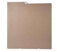 Asixxsix Placa de Construcción de PEI de Oro de 264x276 Mm, Tablero de Textura de Doble Cara Cama de Impresión Flexible para la Plataforma para Cualquier Combo de S1, Reemplazo de