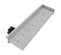 Asixxsix Plantilla de Hardware para Gabinete, Guía de Taladro Localizador de Orificios para Manija de Gabinete de Aleación de Aluminio, Posicionador de Perforación para Manija de