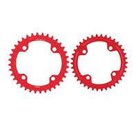 Asixxsix Plato único de Bicicleta de Montaña BCD 104 de Alta Resistencia 32/34/36/38T, Resistencia a la Deformación, Fácil de Instalar, Adecuado para Bielas de Bicicleta (32T)