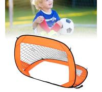 Asixxsix Portería de Fútbol, Resistente Tela Oxford, Malla de Poliéster, Portería de Fútbol Plegable Portátil para Niños, Mini de con Clavijas de Acero Inoxidable para Entrenamiento Al Aire,