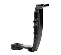 Asixxsix Práctico Soporte en L de Aleación de Aluminio con único para Crane 2 Ronin-S, Fácil de Instalar y Usar, Capacidad de Agarre de Mano Doble, Construcción de Aluminio, Adecuado para