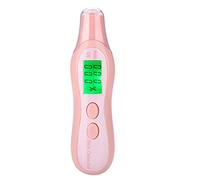 Asixxsix Probador de Humedad de la Piel con Pantalla LCD, Analizador de Aceite de la Piel para el Hogar, Viajes, Salón de Belleza, Material Respetuoso con el Medio Ambiente (PINK)