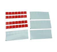Asixxsix Protector contra Salpicaduras de Inodoro, Deflector de Orina de 4 Piezas para Asiento de Inodoro con Fuerte Adherencia, Evita Salpicaduras de Orina para Niños, Adultos,