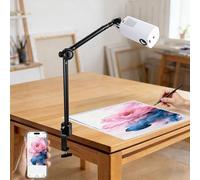 Asixxsix Proyector de Arte para Calco, Proyector de Dibujo Inteligente Inalámbrico USB 1920x1080, Herramienta de Dibujo de Rastreo de Bocetos de Arte Inteligente Inalámbrico para (Enchufe de la UE