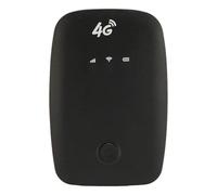 Asixxsix Punto de Acceso WiFi Portátil 4G, Ranura para Microtarjeta, Batería de 2100mAh, Enrutador Portátil para Usuarios de Automóviles, Viajeros de Negocios