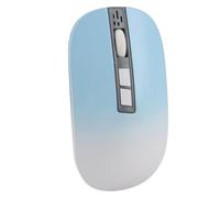 Asixxsix Ratón AI, Ratón de Voz AI Recargable con Traducción de Transcripción en Tiempo Real, Control Remoto de Resumen y Presentación, Diseño Ergonómico, para Computadora, Computadora (Lago Azul)