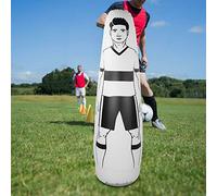 Asixxsix Rebotador de Fútbol Inflable, Defensor Emergente Portátil con Asa Lateral, Soporte de Fútbol Inflable con Imagen de Jugador de para Entrenamiento de, béisbol y Fitness (#1)