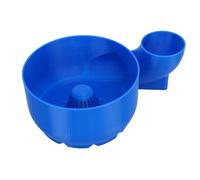 Asixxsix Recipiente para lavar frutas con entrada de agua, ABS Cesto automático multifuncional para lavar verduras con colador, Cesto para escurrir en la cocina para lavar almacenar (BLUE)