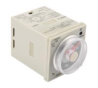 Asixxsix Relé Temporizador de Retardo Alto H3CRA con Rango de Sincronización Ajustable 0,5 H para Mecatrónica