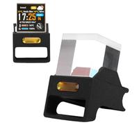 Asixxsix Reloj del tiempo WiFi inteligente de escritorio, 1.3 pulgadas pantalla de ángulo amplio con Precios de Criptomonedas Tendencias del Mercado de Valores Global Seguimiento del