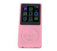 Asixxsix Reproductor de MP3, Pantalla TFT de 1,8 Pulgadas Radio FM 7 Modos de Sonido Reducción de Ruido Duración de la Batería de 8 Horas Reproductor de Música Portátil, de MP3 con Memoria de 64G (8G)