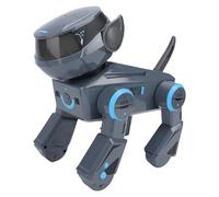 Asixxsix Robot de Juguete con Control Remoto para Perros, 8,3 x 9,3 x 5,5 Pulgadas, con Inteligencia Artificial, con batería integrada de 1200 mAh, Juguete Educativo para niños.