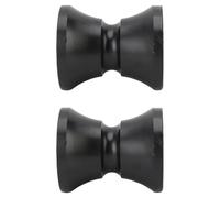 Asixxsix Rodillo de Proa para Remolque de Barco, 2Pcs 2.95 X 3.39in Rodillo de Proa de Nylon, Resistente, Anti-arañazos, para yate, Marina, lancha, Bote Salvavidas fácil instalación