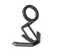 Asixxsix Soporte Magnético para Teléfono, Trípode Magnético Plegable de Aleación de Aluminio para Teléfono, Kit de Vlogging con Junta Ajustable y Base Antideslizante para 15 14 13 12 Plus Pro Series