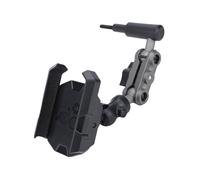 Asixxsix Soporte para Teléfono con Asa de Agarre de Pilar, Soporte para Teléfono con Estabilizador Antivibración Ajustable de Rotación de 360 Grados con Rótula (Un Soporte para teléfono de Pilar)