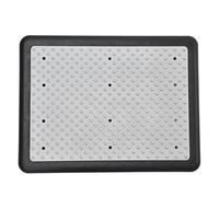 Asixxsix Taburete Ligero Portátil de Medio Paso con Superficie Antideslizante, Construcción de Pláshico Duradero - Soporta Horta 400 libras- Ideal para Personajes Mayores y Movilidad Limitada