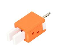 Asixxsix Tecla CW, Tecla de Código Morse Automática de Doble Paleta para Quansheng UVK5 UVK6, de Telégrafo CW de Doble Paleta con Fuerza de Dedo Ajustable y Compatibilidad