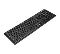 Asixxsix Teclado Mecánnico para Juegos, Teclado con Cable USB en álabe e Inglés, Mecánico de Diseño Ergonímico para Port Portátiles, Respuesta Rápida, para Entrenimiento en Oficina