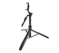 Asixxsix Trípode para Teléfono, Trípode para Palo Selfie de Aleación de Aluminio de 62 Pulgadas con Control Remoto BT, Rotación 360 para Teléfono, Selfie, Vídeo, Transmisión en, Vlogging