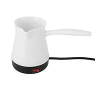 Asixxsix Turca Eléctrica, Tetera Portátil de Acero Inoxidable con Capacidad de 300 Ml, Calentamiento Rápido para café Turco, árabe y Griego con Mango, Uso Doméstico y de Viaje