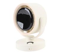 Asixxsix Ventilador Circulador de Aire de Escritorio, Portátil, Recargable, Silencioso, 25 DB con Pantalla LED de 100 Configuraciones de Velocidad, Oscilación de 90 Grados e Inclinación