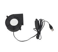 Asixxsix Ventilador de Refrigeración para PC, Ventilador para Caja de PC de 22 CFM DC 5V sin Escobillas Alimentado por USB para Impresora 3D