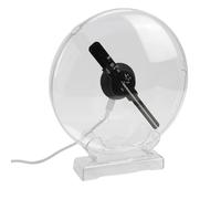 Asixxsix Ventilador holográfico 3D, Compatible con 3D HD AVI RMVB Ventilador holográfico con LED con 80 Cuentas LED Altavoz Mando a Distancia, Ventilador holográfico pequeño