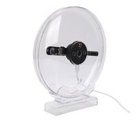 Asixxsix Ventilador Holográfico 3D de 7.1 Pulgadas con Control Remoto y