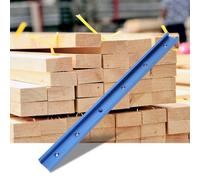 Asixxsix Versátil Herramienta de Plantilla de Inglete con Ranura en T Hecha de Aleación de Aluminio Anodizado, Ideal para Aficionados y Artesanos, Opciones de 1000/1220 Mm ((Un conducto tipo 30 de