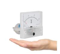 Asixxsix Voltímetro de Corriente Analógico 85C1 CC, Panel de Precisión 2,5 para Experimentos Domésticos, Plástico Sólido (Medición de presión 0-30V)