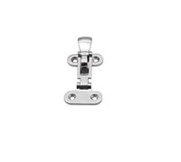 ASJFGTEH 1/2/4 Piezas de Abrazadera de Cierre de pestillo antitraqueteo de Acero Inoxidable for escotilla de Barco Marino de 4-3/8" for Accesorios de yate de Hardware Marino(1pc)