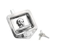 ASJFGTEH 1/2 Piezas de Acero Inoxidable RV Yacht Door Lock Accessories T-Toolbox Lock for Caravana, camión, RV, Accesorios for Remolque(1PC)