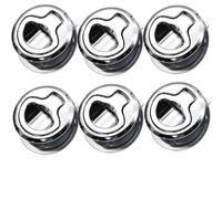 ASJFGTEH 10/6/4/2 Piezas de Cerradura de escotilla Marina de Acero Inoxidable, pestillo de Cierre de escotilla de Descarga for Barco, Piezas de RV(6pcs a Lot)
