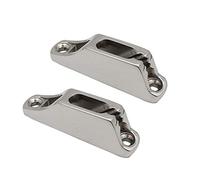 ASJFGTEH 2 cornamusas de Acero Inoxidable 316 de 81 mm for Amarre de Barcos Marinos, con Pulido de Espejo, for Cuerda