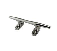 ASJFGTEH 2 Piezas/4 Piezas de 5 Pulgadas y 8 Pulgadas de Acero Inoxidable for Cubierta de Barco, Base Abierta Hueca, Cornamusa de Amarre empotrada for Accesorios de Yates Marinos(2pcs 8inch)