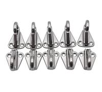 ASJFGTEH Gancho de Defensa de Acero Inoxidable 316, 10/5 Piezas, Gancho de Resorte, Cuerda de sujeción a presión, Ganchos de Defensa Marinos, Accesorios for Barcos(10PCS a Lot)