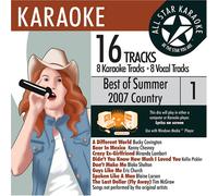 ASK-82003 Country Karaoke Summer 2007 Vol.1; Bucky Covington, Kellie Pickler and Tim McGraw [ENHANCED]