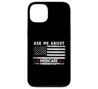 Ask Me About Medicare Health Insurance Consultant Agent Cool Carcasa para iPhone 13