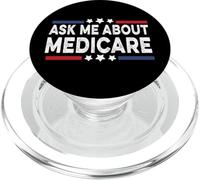 Ask Me About Medicare Health Insurance Consultant PopSockets PopGrip para MagSafe