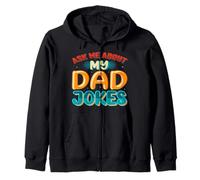 Ask Me About My Dad Jokes Funny Father's Day Dad Joke Sudadera con Capucha