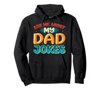 Ask Me About My Dad Jokes Funny Father's Day Dad Joke Sudadera con Capucha